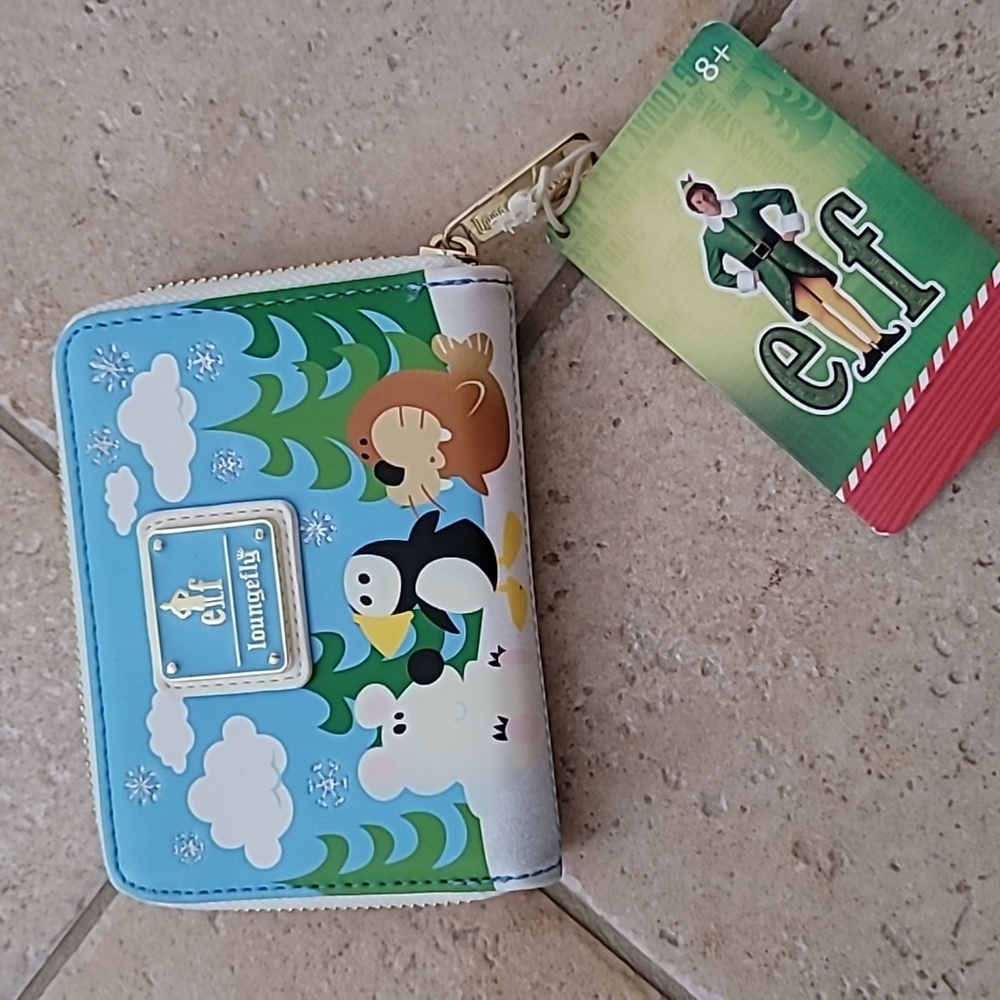 Loungefly Elf the Movie Zip Around Wallet